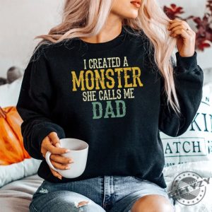 Vintage Sunset Dad Shirt Unique Funny Gift giftyzy 1 3