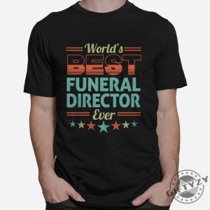 Worlds Best Funeral Director Tee Retro Hilarious giftyzy 1 2