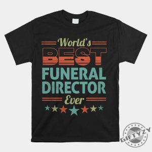 Worlds Best Funeral Director Tee Retro Hilarious giftyzy 1 4