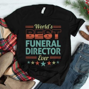 Worlds Best Funeral Director Tee Retro Hilarious giftyzy 1 5