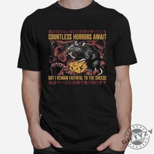 Quirky Japanese Horror Rat Shirt Endless Scares Laughs giftyzy 1 5