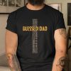 Blessed Dad Christian Tee Funny Unique Gift giftyzy 1 1