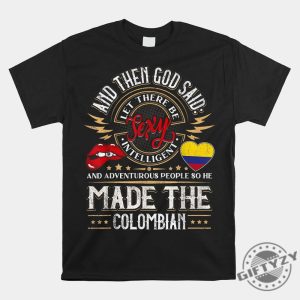 Colombian Pride Tee Wear Your Flag With A Smile giftyzy 1 1