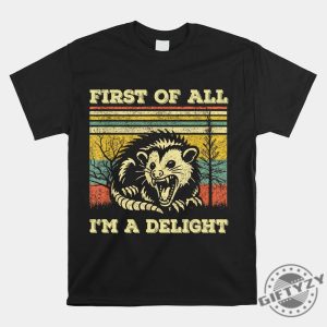 Unique Im A Delight Sarcastic Vintage Shirt Funny Tee giftyzy 1 1