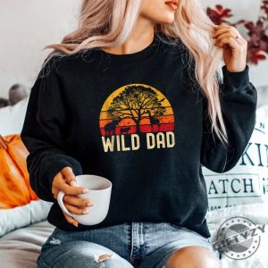 Wild Dad Zoo Shirt Hilarious Jungle Safari Gift giftyzy 1 4