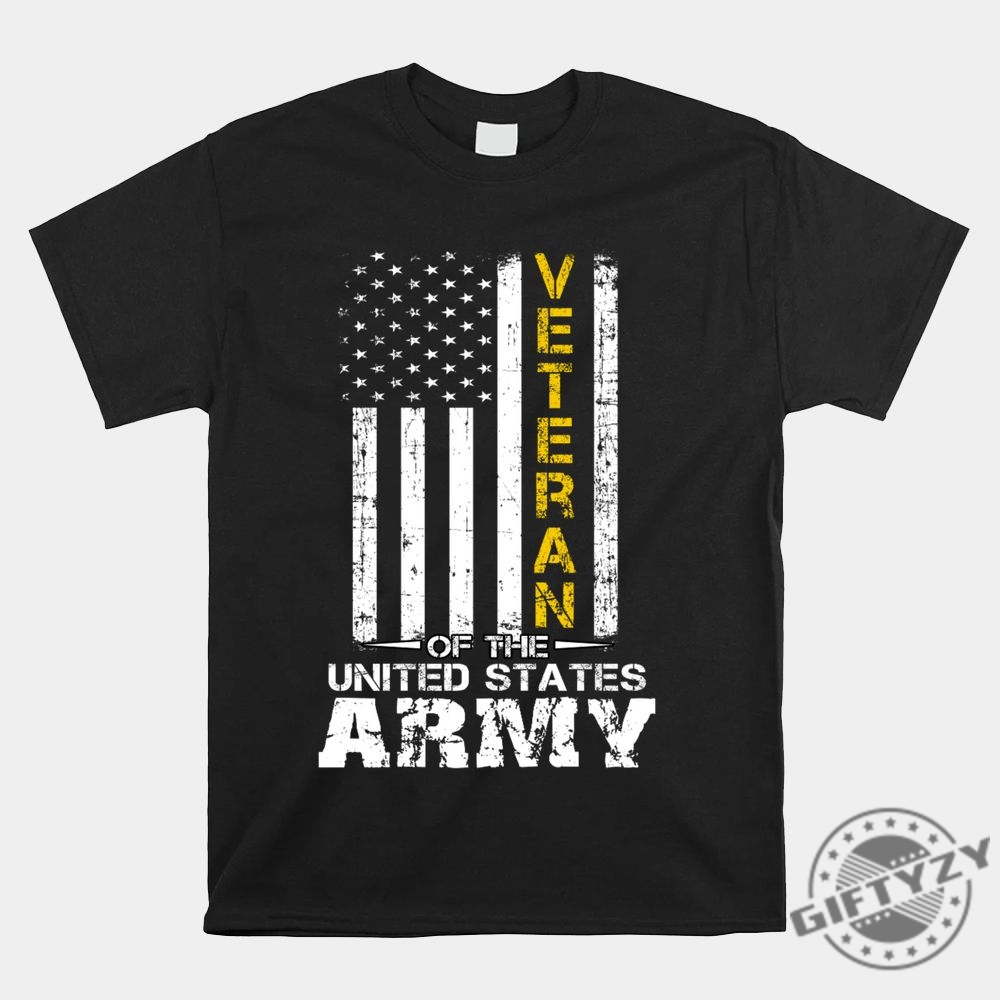 Funny Us Army Veteran Shirt  Unique Military Humor Tee