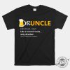 Funny Druncle Beer Shirt Unique Gift For Uncle giftyzy 1 1