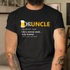 Funny Druncle Beer Shirt Unique Gift For Uncle giftyzy 1 3