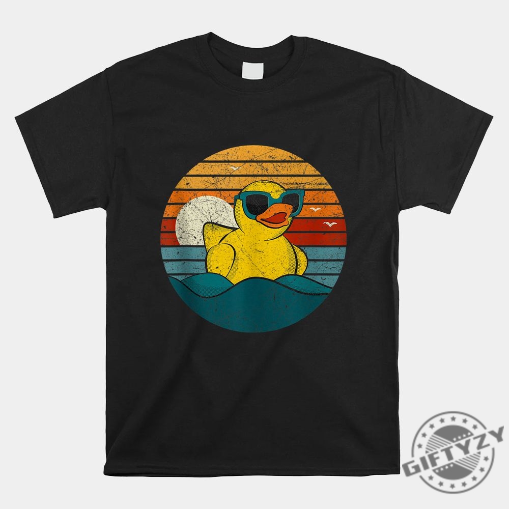 Quacktastic Rubber Duck Tee Splashy Fun Shirt