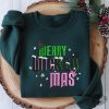 Merry Wicked Mas Embroidered Sweatshirt Hoodie Shirt Elphaba And Glinda Embroidery On Sleeve Hoodie Sweatshirt Wicked Musical Movie Gift revetee 1