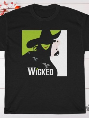 Wicked 2024 Broadway Musical Black T Shirt Hoodie Sweatshirt Unique revetee 4