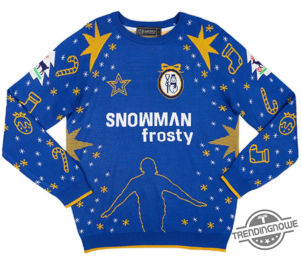Drogba 15 Snowman Christmas Ugly Sweater - Unique Holiday Sweater For Soccer Fans 6 Drogba 15 Snowman Christmas Ugly Sweater – Unique Holiday Sweater for Soccer Fans