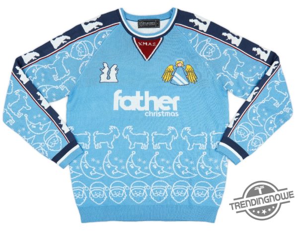 Feed The Goat 10 Christmas Ugly Sweater Playful Soccerthemed Holiday Sweater trendingnowe 1