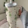 Christmas Tree Doodles 40Oz Tumbler Stylish And Festive Tumbler For Holiday Cheer trendingnowe 1