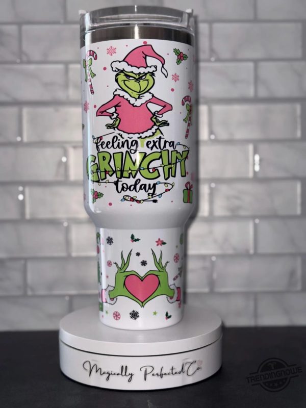Grinch Christmas 40Oz Tumbler Gift Ideas Celebrate The Holidays With Grinch Style trendingnowe 2