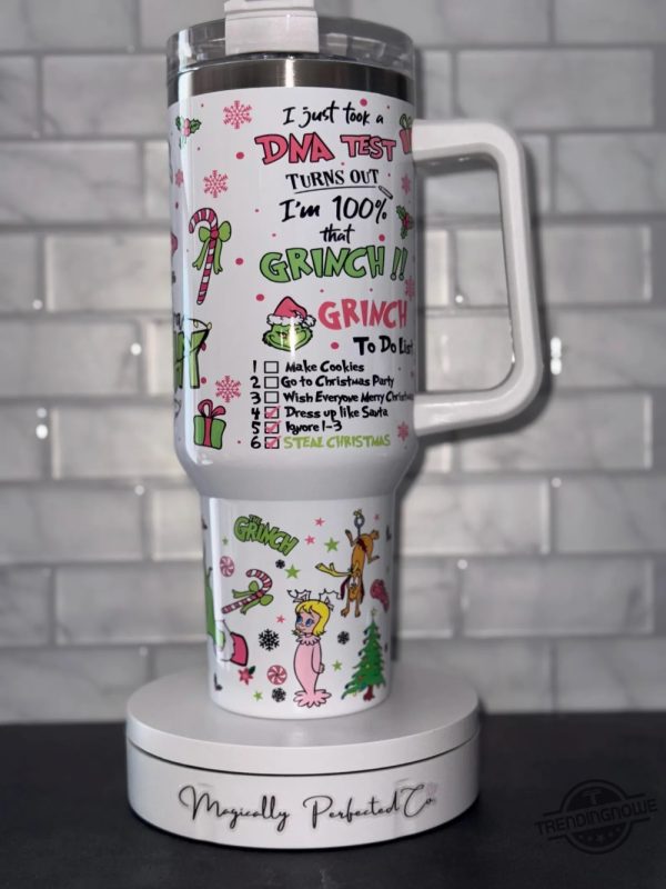 Grinch Christmas 40Oz Tumbler Gift Ideas Celebrate The Holidays With Grinch Style trendingnowe 3