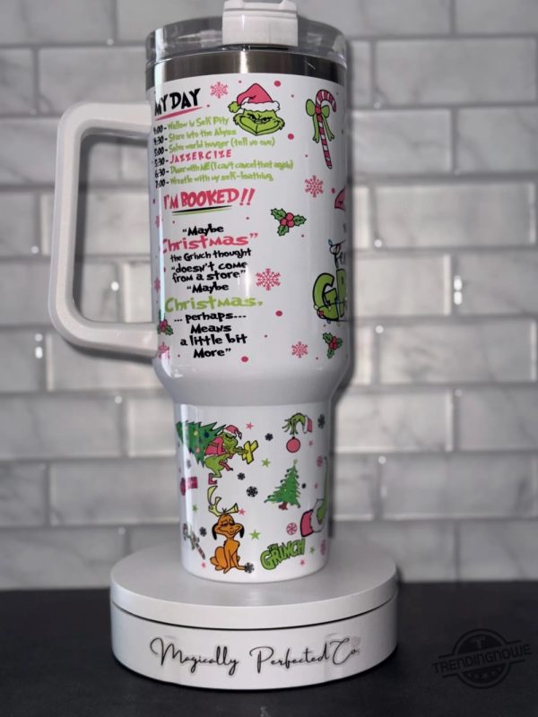 Grinch Christmas 40Oz Tumbler Gift Ideas Celebrate The Holidays With Grinch Style trendingnowe 5