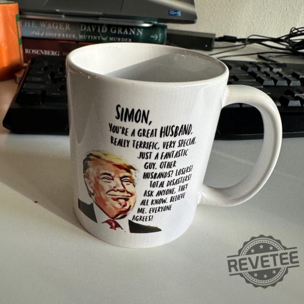 Donald Trump Custom Husband Personalized Christmas Mug Customized Husband Personalized Anniversary Husband Name Mug Husband Present revetee 2