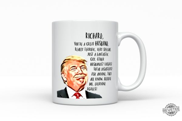 Donald Trump Custom Husband Personalized Christmas Mug Customized Husband Personalized Anniversary Husband Name Mug Husband Present revetee 3