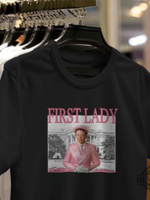 Funny Elon First Lady Cute Vintage T Shirt Elon Pink Funny Shirt Funny Trump Shirt Christmas Gifts Elon First Lady Shirt Hoodie Sweatshirt Unique revetee 2