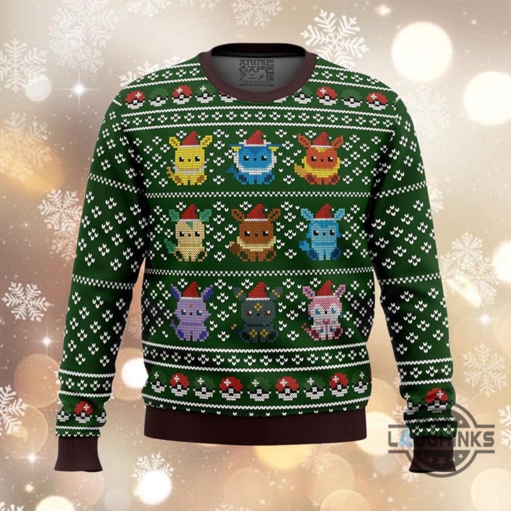 Pokemon Ugly Christmas Sweater 2024