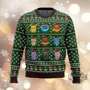 pokemon ugly christmas sweater 2024