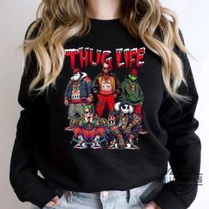 thuglife christmas movies sweatshirt t shirt hoodie thug life christmas sweater