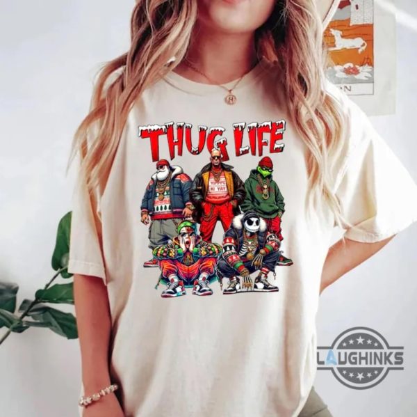 thuglife christmas movies sweatshirt t shirt hoodie thug life christmas sweater