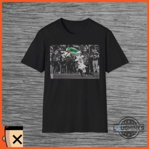 saquon barkley football touchdown shirt philadelphia eagles game day graphic tee laughinks 1