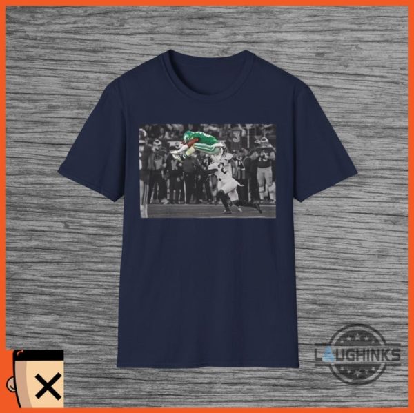 saquon barkley football touchdown shirt philadelphia eagles game day graphic tee laughinks 3