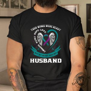 Wifes Ribbon Shirt Bold Humor For Husbands Awareness giftyzy 1 3