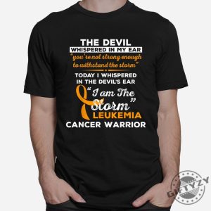 Laughter Strength I Am The Storm Cancer Tee giftyzy 1 2