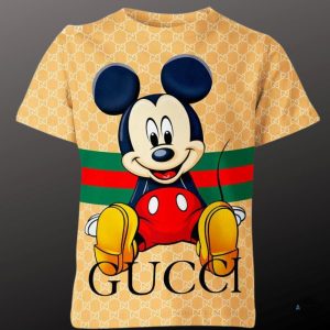 gucci mickey mouse shirt