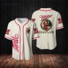 Beige Miller High Life Baseball Jersey Miller Jersey Shirt High Life Baseball Shirt Baseball Jersey Shirt Unique revetee 1