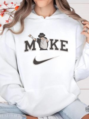 Nike Michael Jackson Embroidery Shirt Hoodie Sweatshirt Unique New revetee 3