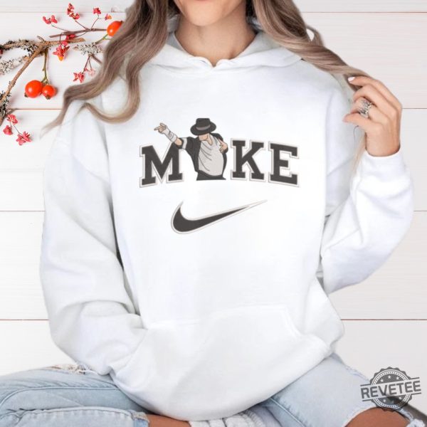 Nike Michael Jackson Embroidery Shirt Hoodie Sweatshirt Unique New revetee 3