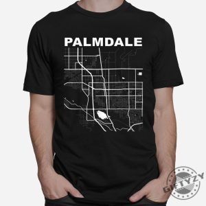 Humorous Palmdale Map Tee Wearable California Charm giftyzy 1 2