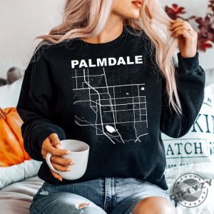 Humorous Palmdale Map Tee Wearable California Charm giftyzy 1 4