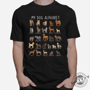 Az Dog Humor Shirt Unique Funny Canine Alphabet giftyzy 1 2