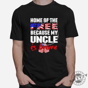 Proud Army Niecenephew Funny Brave Uncle Tee giftyzy 1 2