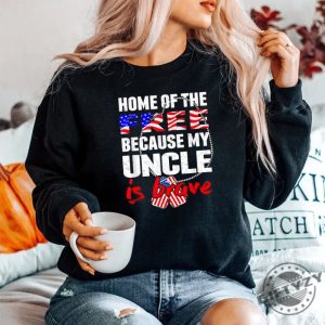 Proud Army Niecenephew Funny Brave Uncle Tee giftyzy 1 4