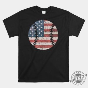 Pitch Perfect Patriotism Usa Flag Baseball Tee giftyzy 1 1