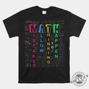 Funny Math Teacher Shirt Mistakes Learning giftyzy 1 1