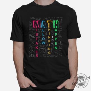 Funny Math Teacher Shirt Mistakes Learning giftyzy 1 2