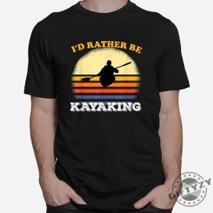 Paddle In Style Hilarious Kayak Retro Canoe Shirt giftyzy 1 2