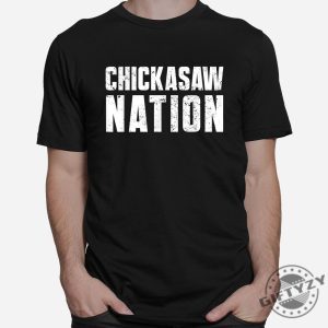 Chickasaw Chuckles Proud Native Tee With Tribal Flair giftyzy 1 2