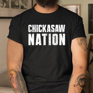 Chickasaw Chuckles Proud Native Tee With Tribal Flair giftyzy 1 3