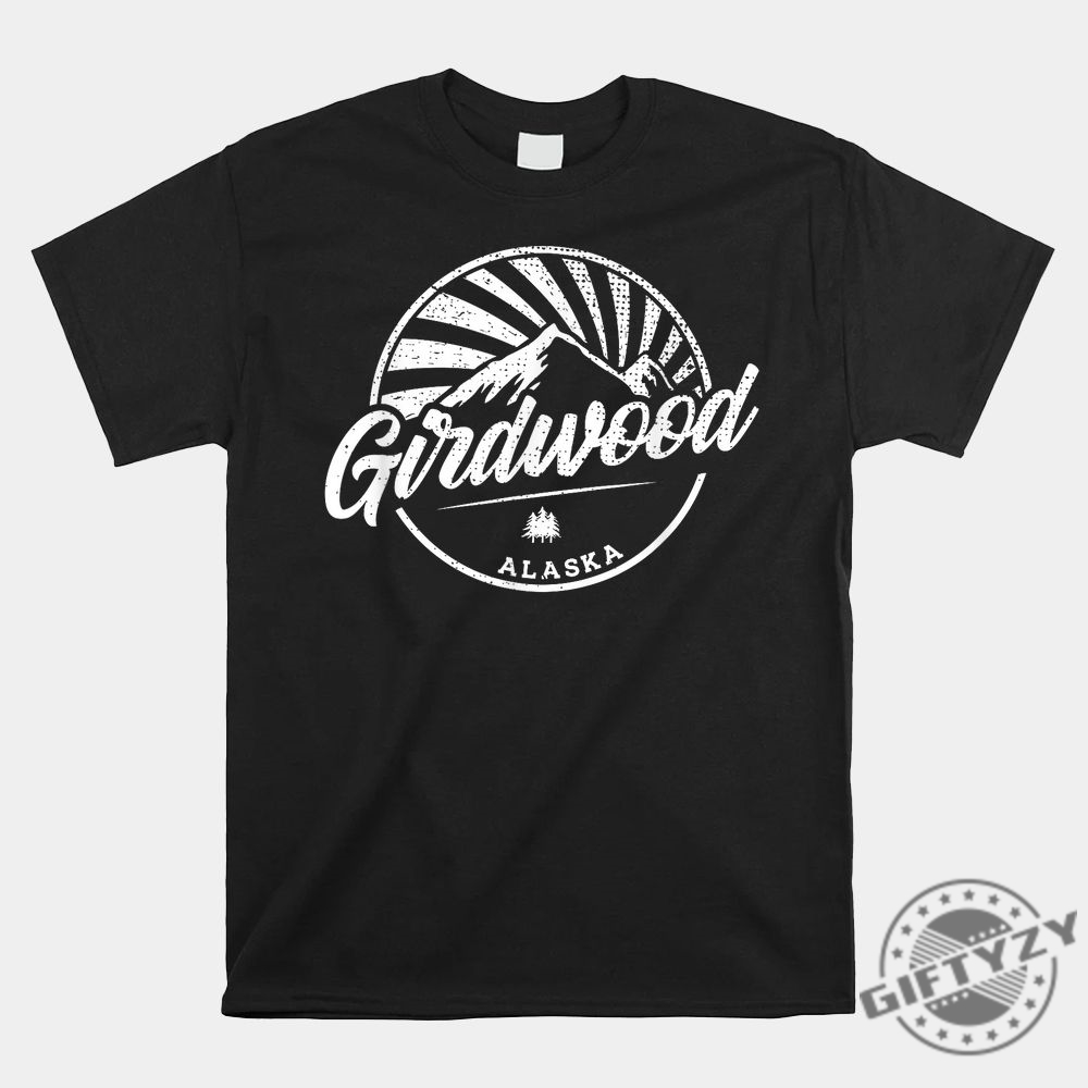 Quirky Girdwood Vintage Tee  Wear Alaskas Wild Humor