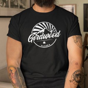 Quirky Girdwood Vintage Tee Wear Alaskas Wild Humor giftyzy 1 3