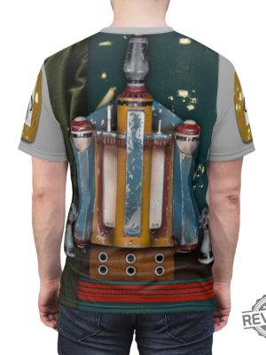 Darth Vader Boba Fett Shirt Star Wars Costume Star Wars Shirt The Mandalorian Armor Costume Star Wars Cosplay Mandalorian Tshirt revetee 4